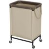 StorageWorks Laundry Hamper with Wheels and Removable Liner Bag