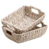 StorageWorks Wicker Baskets for Storage, Storage Baskets for Decor
