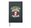 St. Paddy's Day Mostly Canadian And A Wee Bit Irish Hardcover Journal, Black