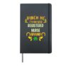 St Patricks Day Shamrock St Paddys Day Ireland Irish Hardcover Journal, Black