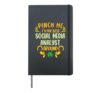 St Patricks Day Shamrock St Paddys Day Ireland Irish Hardcover Journal, Black