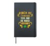 St Patricks Day Shamrock St Paddys Day Ireland Irish Hardcover Journal, Black