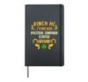 St Patricks Day Shamrock St Paddys Day Ireland Irish Hardcover Journal, Black