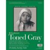 Strathmore 400 Series Wire Bound Toned Sketch Pad, 80 lb. Paper, 11 X 14 inches, Gray, 50 Sheets (412-111)