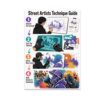 Street Artists Technique Guide Poster - Studio Decor for Makers - 13x19