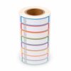 Student Name Labels, Waterproof Coated, 8 Colors, 150 Stickers, 3.5x2.5cm