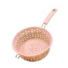 Sturdy Silicone Colander with Fine Meshes Design Cooks Grades Filtering Spoon Perfect for Pastas Vegetables and Hot Liquids Rustless Meshes
