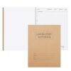 suituts Carbonless Chemistry Lab Notebook, 8.5X11 Inch, 2 Pack, 100 Sets