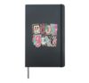 Summer Book Girl Reading Lover Girls Womens Hardcover Journal, Black