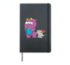 Summer Reading Monster Meme Reader Librarian Hardcover Journal, Black