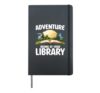 Summer Reading Program 2024 Adventure Begins At Your Library Hardcover Journal, Black