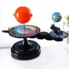 Sun-Earth-Moon Orrery Model: Educational Demonstrator for Planetary Motion - Teaches Day/Night, Moon Phases & Eclipses