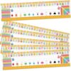 Sunboom Desk Name Tags, 36 Count Desk Nameplates, Removable Students Name Plates, Multicolor, Paper, Matte, Classroom Decor, Back to School Teacher Supply