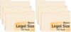 SUNEE Manilla Folders Legal Size (14 x 8.5 inches),100 Per Box, Durable Paper File Folders with 1/3 Cut Tab for Office, Legal Documents, Filing, and Organizing (Pack of 2)