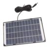 SUNGOOYUE 6W 12V Solar Panel for Outdoor Camera, Polycrystalline Silicon