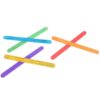 SUNGOOYUE Colored Craft Sticks 300 Pack, 4.5 X 0.4 Wood