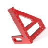 Sunydog 3D Multi Angle Measuring Ruler (Red)
