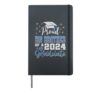 Super Proud Big Brother 2024 Graduate Awesome Family College Hardcover Journal, Black