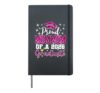 Super Proud Mommom of 2026 Graduate Senior Graduation Family Hardcover Journal, Black