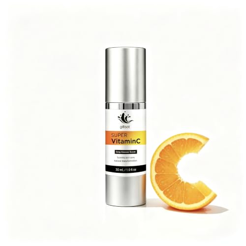 Super Vitamin C + Retinol Serum for Mature Skin - Anti-Aging Face Treatment Hydrates, Firms, Lifts, Smooths, Targets Age Spots & Wrinkles Suitable for all skin types. Gentle Formula.for Women over 70