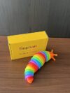 Suphan Stress Relief Exercise Toys, Sensory Slug Fidget Toys, Stress Toys, Exercise Wrist & Stress Relief