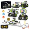 Suplanet 5 in 1 Robot Building Set with LED Eye for Boys Kids Ages 8-14