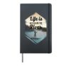 SUP Paddleboard Life Is Better On The Lake Girl Hardcover Journal, Black