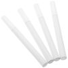 SUPVOX 4pcs Refillable White Paint Pen with 0.7mm Extra Fine Tip