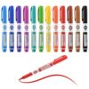 SUQJOY Dry Erase Markers, Bullet Tip Whiteboard Markers, Low Odor Thick Dry Markers, 12 pack Assorted Colors for Kids/Teachers (12 Count 12 Colors)