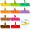 Sureio 20 Pack One Finger Spacer Handwriting Tool Writing Spacers Finger Readers Colorful Dyslexia Tools Handwriting Spacer for Writing Tools, 10 Colors(Cute Style)