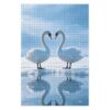 Swans in Heart Shape Wooden Jigsaw Puzzles for Adults 300 Pieces