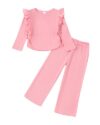 sweetabby 5T 6T Girls Clothes Fall Kids Outfits Winter 2 Piece Clothing Set