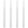 SWETRACE Refillable Paint Marker Lightweight Portable Touch-up Pen with 0.7mm Extra Fine Tip 4pcs Oil Based Paint Pen for Small Detailing Work on Wood and Plastic for DIY Art Projects