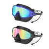 Swim Goggles,Kids Goggles with Earplugs& Nose Clip Wide View Swimming