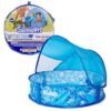 SwimWays Spring Float Elite Pop-Up Above Ground Baby Pool; Ages 9-24 Months