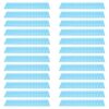 SWOOMEY Adjustable Plastic Drawer Dividers Organizer with Effortless Installation 24pcs DIY Organization and Non-deforming Material for Socks and Clothes for Nursery Storage and Dresser