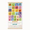 SYEQXZY Alphabet & Positive Affirmation Learning Poster Hanger Frame Educational Canvas Wall Art for Toddlers 1-3 Preschool Kindergarten Homeschool Classroom Wall Decor