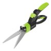 SZHLUX Grass Shears 360-Degree Swivel Blades, Ultra-Sharp Grass Cutter with 5’’ Stainless Steel Blades, Gardening Shears and Plant Cutting Scissors
