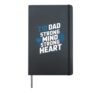 T1D Dad Type 1 Diabetes Awareness Month Insulin Diabetic Hardcover Journal, Black