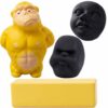 Taba Squishy Stress Relief Toy Kit - 4-Pack Squishy Fidget Toys, Slow Rising, Soft Touch Sensory Stress Balls for Anxiety, ADHD, Office Desk, Kids & Adults