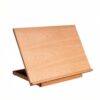 Table Top Easel Beechwood Desktop Painting Surface Portable Wooden Easel with Shelf for Artists, Desk, Studio, Style to 3