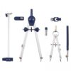 Tachiuwa 2-7Pcs/Set Adjustable Precision Drawing Compass Set for School Office, 2 Pcs