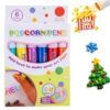 Tachometer Popcorn Pens Puffy, Popcorn Markers 3d, Magic PopcornPens For Fabric, 3d Relief Art Pen Popcornpens, Diy Bubble PopcornDrawing Pens For Scrapbooks, Art Projects, Classroom (1set)
