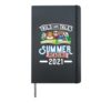 Tails and Tales Summer Reading 2021 Book Reading Funny Teen Hardcover Journal, Black