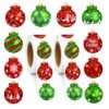 Taiyangxia 2 Rolls Christmas Stickers, 1000 Pcs 1.2 Inch Round Christmas Gift Tags Stickers for Gifts, Cards, Envelopes, Wrapping, Party Favors and Crafts