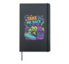 Take Me Back to the 2010's vintage twenty-tens retro 2010s Hardcover Journal, Black