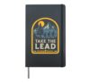 Take The Lead Scouting America Hiking Cub Scouts BSA Hardcover Journal, Black