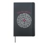 Take The Right Way I Heart Puzzle Fun Valentine's Day Maze Hardcover Journal, Black