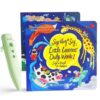 Talking Pen Book Set,Interactive Audio Sound Books Electronic Learning Toys