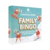 Talking Tables Family Bingo Game, Posing Santa Bingo Numbers, 100 Sheets Score Pad, Christmas, Dinner Party, Fun Games for Kids, Adults, Card Games, Xmas Stocking Stuffer, Ages 5+